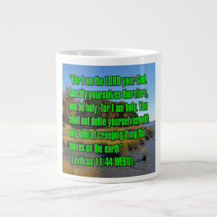 Grande Tasse Lévitique 11:44 WEBU Mug
