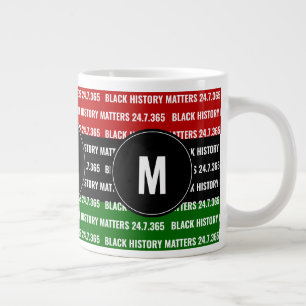 Grande Tasse L'HISTOIRE NOIRE COMPTE Monogramme Mug