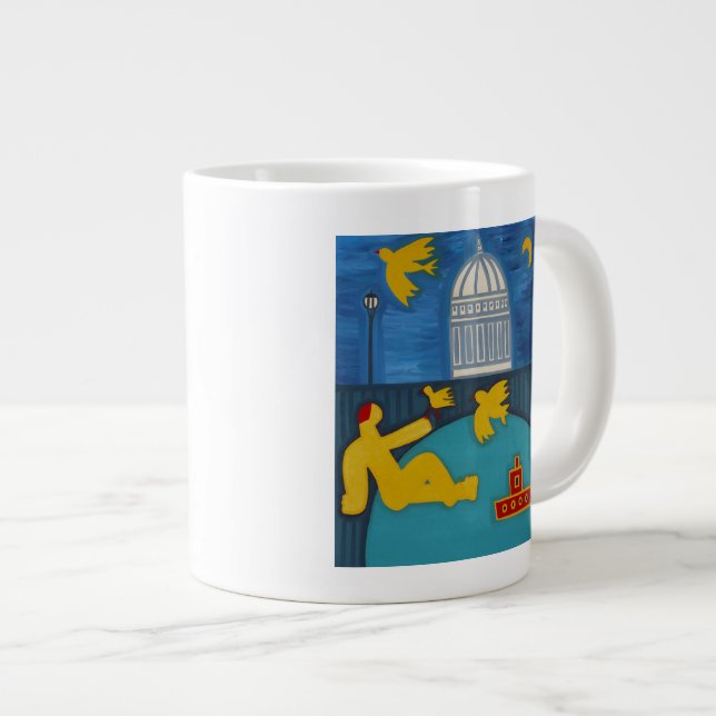Grande Tasse L'homme sous le pont 2006 (Devant droit)
