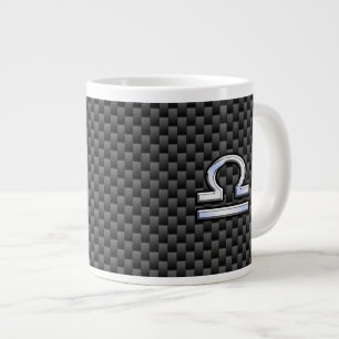 Grande Tasse Libra Zodiac Connexion en fibre de carbone