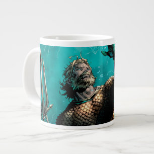 Grande Tasse Ligue Justice #10 Aquaman Noyé Variant de Terre
