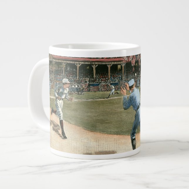 Grande Tasse Ligue nationale de baseball 1886 (Devant gauche)