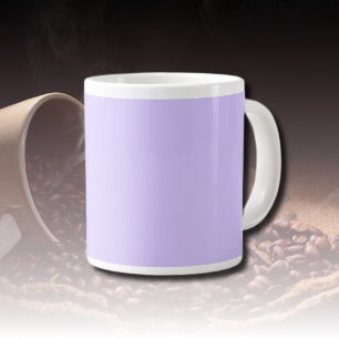 Grande Tasse Lilac Dreams Solide Color   Classic Elegant