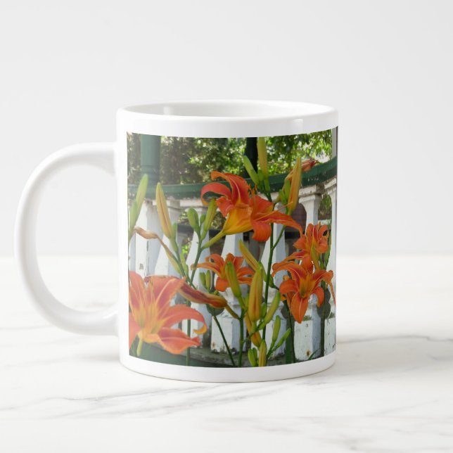 Grande Tasse Lilies de tigre orange - Vignoble de Martha (Gauche)