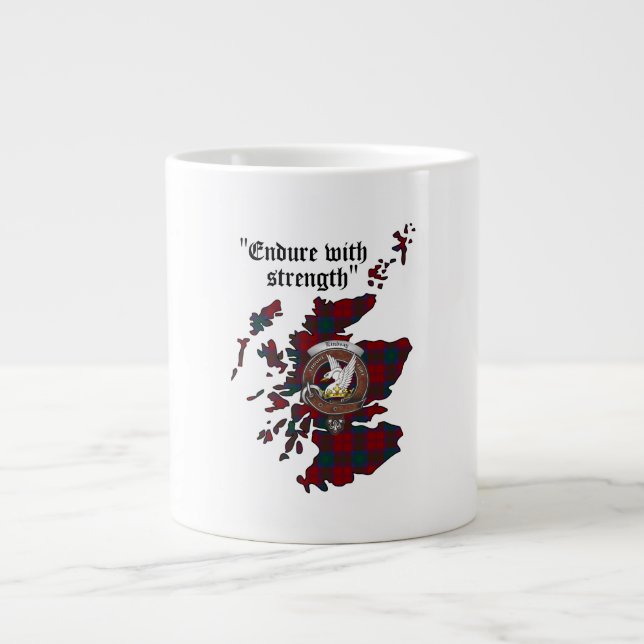Grande Tasse Lindsay Clan Badge Jumbo Mug (Devant)
