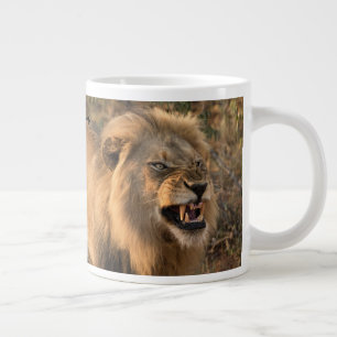 Grande Tasse LION DE Café Matin Avant Après Personnaliser Nom