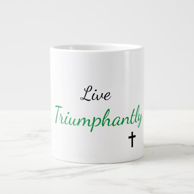 Grande Tasse Live Triomphal Jumbo Mug (Devant)