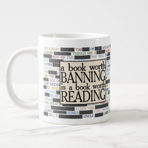 Grande Tasse Livres interdits Lecture