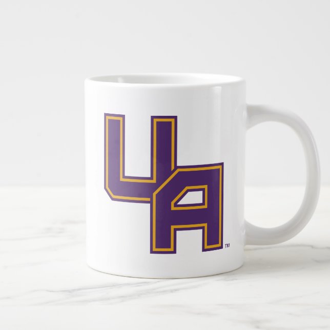 Grande Tasse Logo de l'Université d'Albany Initials (Droite)