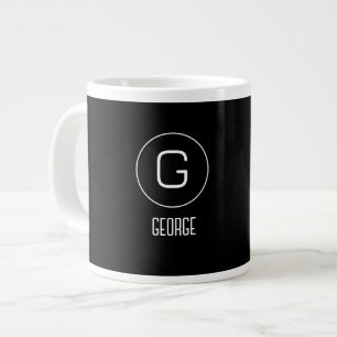 Grande Tasse Logo de nom personnel personnalisable