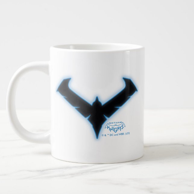 Grande Tasse Logo de nuit Gotham Knights (Gauche)