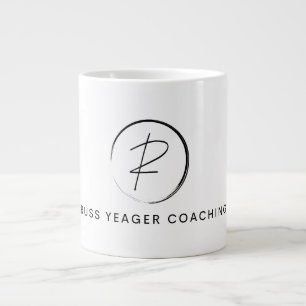 Grande Tasse Logo de signature de coaching Russ Yeager