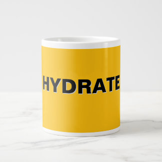 Grande Tasse Logo HYDRATE Jaune