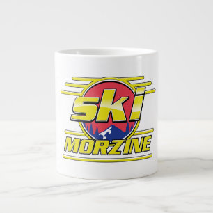 Grande Tasse Logo Morzine France Ski 80s