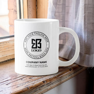 Grande Tasse Logo personnalisé moderne pour les entreprises de