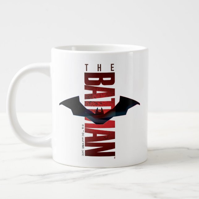 Grande Tasse Logo vertical de Batman (Gauche)