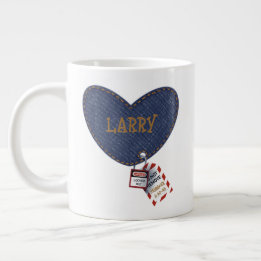 Grande Tasse LOTO Jean Heart Patch