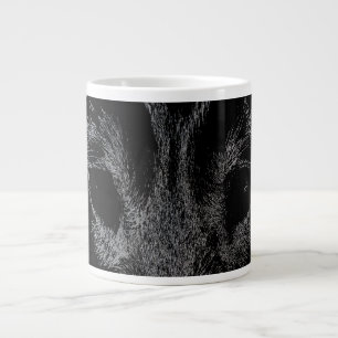 Grande Tasse Loup Coupe de café Mug Chien sauvage Coupes Jumbo 