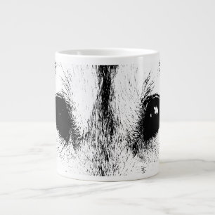 Grande Tasse Loup Coupe de café Mug Chien sauvage Coupes Jumbo 