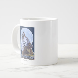 Grande Tasse Loup de YellowstoneHowling