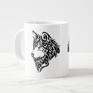 Grande Tasse Loup tribal