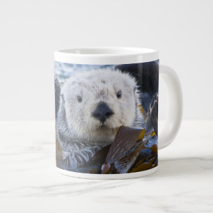 Grande Tasse Loutre de mer enveloppée de kelp