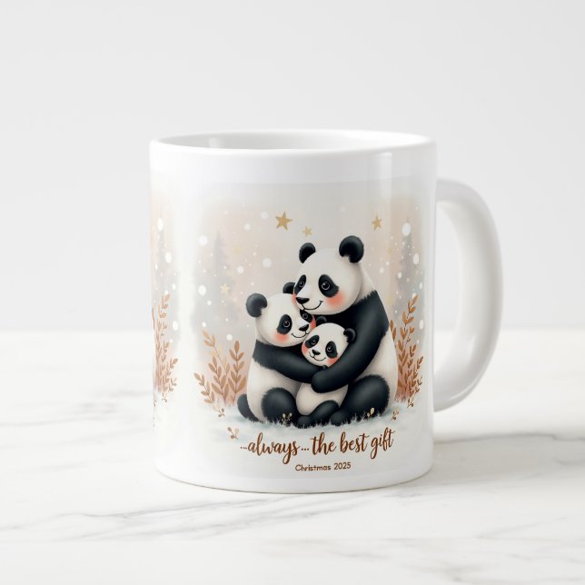 Grande Tasse Loving Christmas Mom Mug (Devant droit)