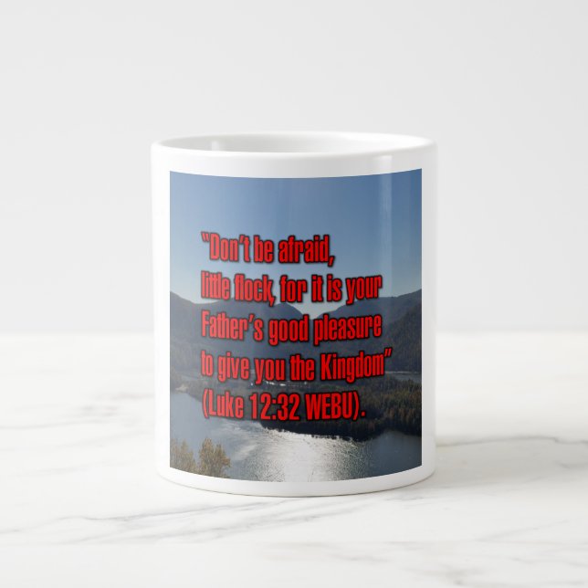 Grande Tasse Luc 12:32 WEBU Mug (Devant)