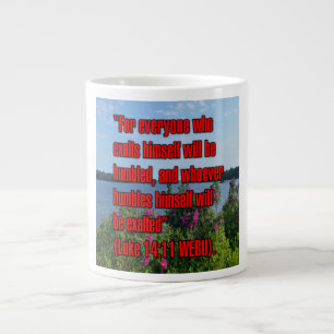 Grande Tasse Luc 14:11 WEBU Mug