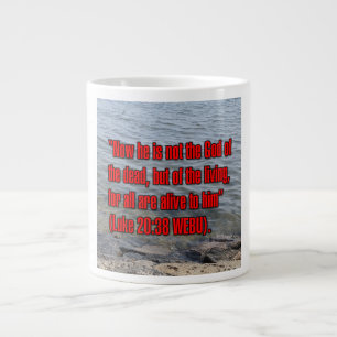 Grande Tasse Luc 20:38 WEBU Mug