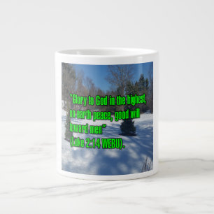 Grande Tasse Luc 2:14 WEBU Mug