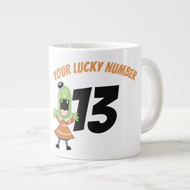 Grande Tasse Lucky Bingo Jumbo Mug (Devant droit)