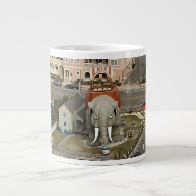 Grande Tasse Lucy la mule des éléphants (Devant)