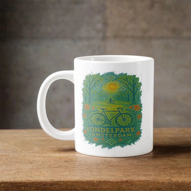 Grande Tasse Luminosité matinale à Vondelpark (Créateur téléchargé)