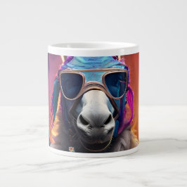 Grande Tasse Lunettes bleues Funky Donkey