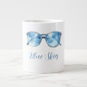 Grande Tasse Lunettes de soleil Blue Skies