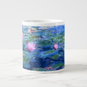 Grande Tasse Lys d'eau rose Monet