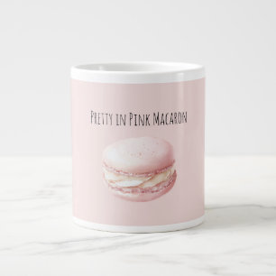 Grande Tasse Macaron Rose en Beauté