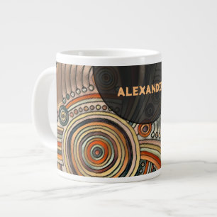 Grande Tasse Main Tirée Par EDDArt - Thoughts 1