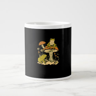 Grande Tasse Maison Champignon Grenouille Déco Cottagecore Gobl