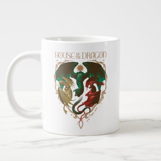 Grande Tasse Maison du Dragon | Bouclier dragon (Gauche)