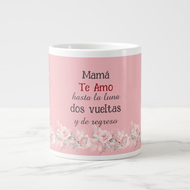 Grande Tasse Maman's Sayings Café Mug Espagnol (Devant)