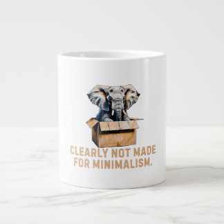 Grande Tasse Manifestement pas fait pour le minimalisme - Eelph