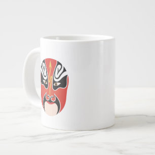 Grande Tasse Maquillage de l'opéra de Pékin Zhang He