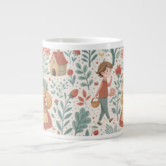 Grande Tasse Marche de la forêt de Fairytale Mug