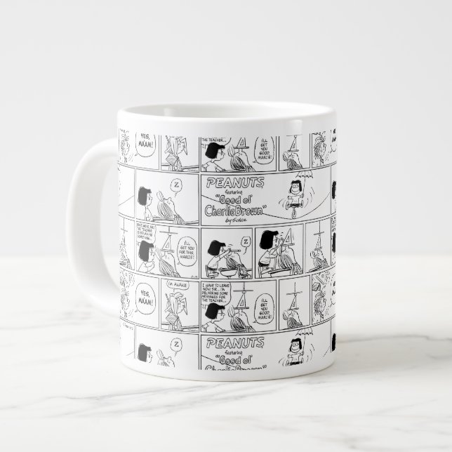 Grande Tasse Marcie & Pepperment Patty En Classe (Devant gauche)
