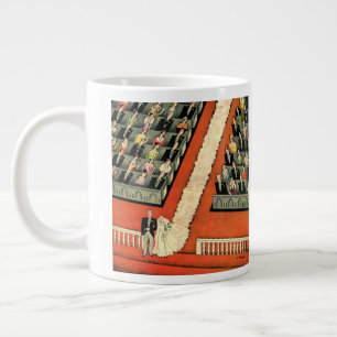 Grande Tasse Mariage vintage, Mariée Art Déco et mariée nouvell