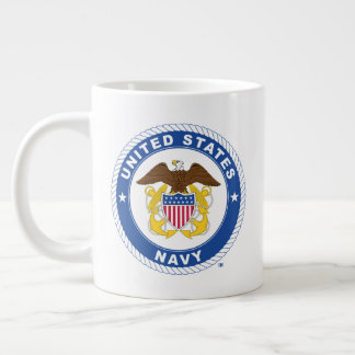 Grande Tasse Marine américaine | Officier Crest