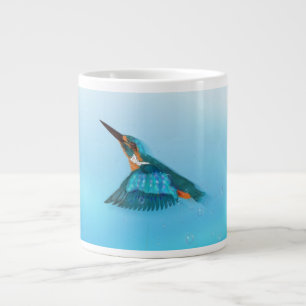 Grande Tasse martin-pêcheur oiseau