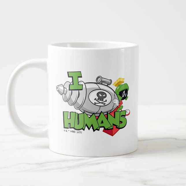 Grande Tasse MARVIN THE MARTIAN™ I Laser Humains (Gauche)